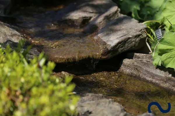 Bachlaufserie Schieferquell Teichlauf Wasserlauf Garten GFK DIY einfach