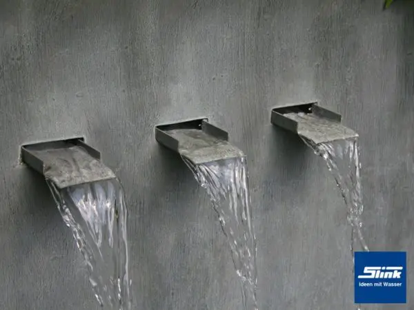 Wasserfall Wandbrunnen Garten