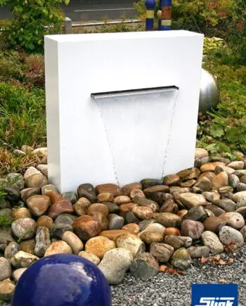 Alu-Wasserfall Gartenspringbrunnen