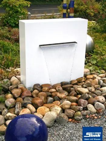 Alu-Wasserfall Gartenspringbrunnen