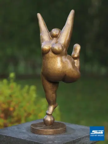 Venusfigur GArten, Bronzeskulptur, Bronzefigur, Gartenfigur, Gartenkunst, Gartendeko, Gartenambiente, Designer-Skulptur Garten, Ideen für den Garten