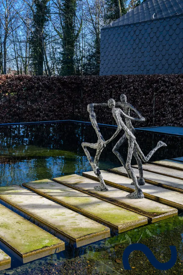 Bronzeskulptur Garten, Gartenkunst, besondere Gartenobjekte von anerkannten Künstlern